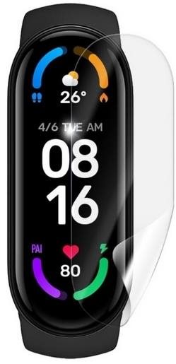 RedGlass Fólie pre Xiaomi Mi Band 6 , 6 ks Ochranná fólia