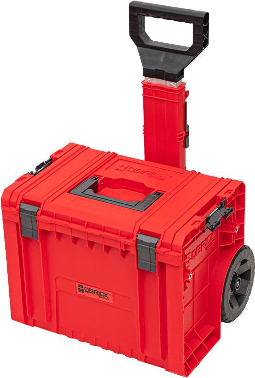 QBRICK System Pro Cart 2.0 red Ultra HD Szerszámos kocsi