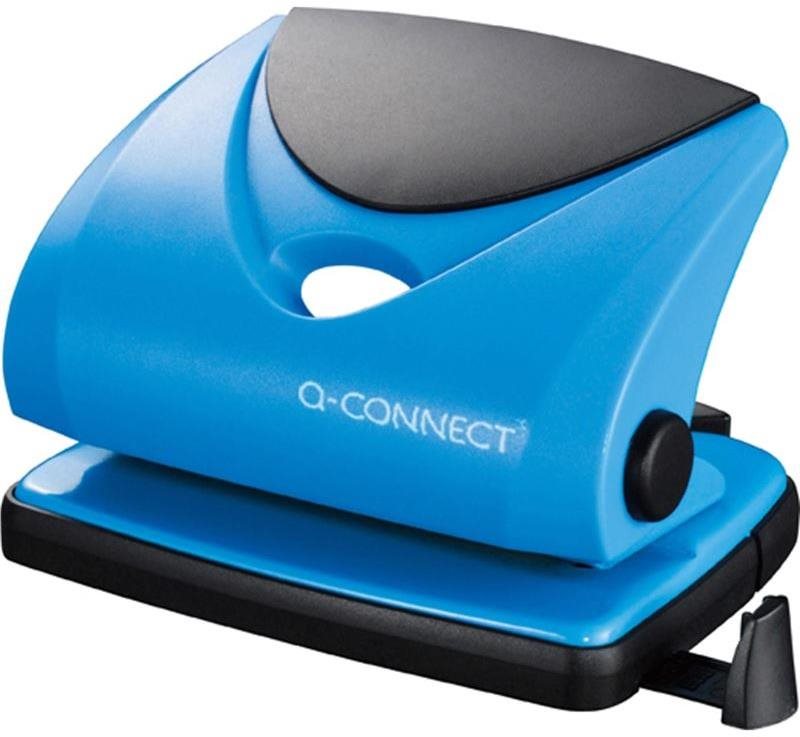 Q-CONNECT C20, modrý Dierovač