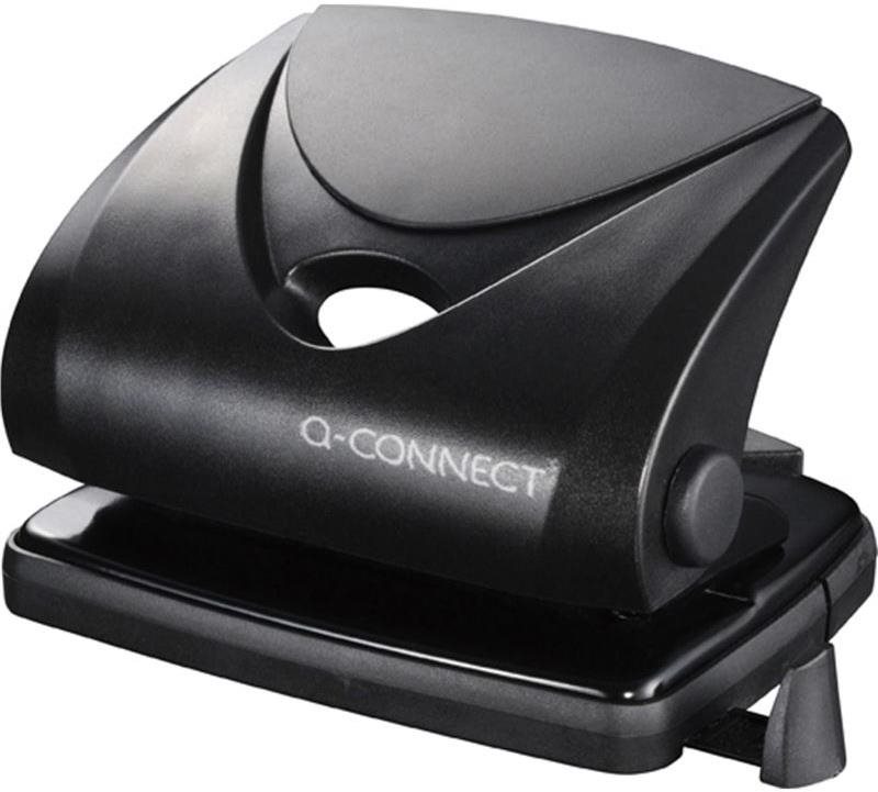Q-CONNECT C20, čierny Dierovač