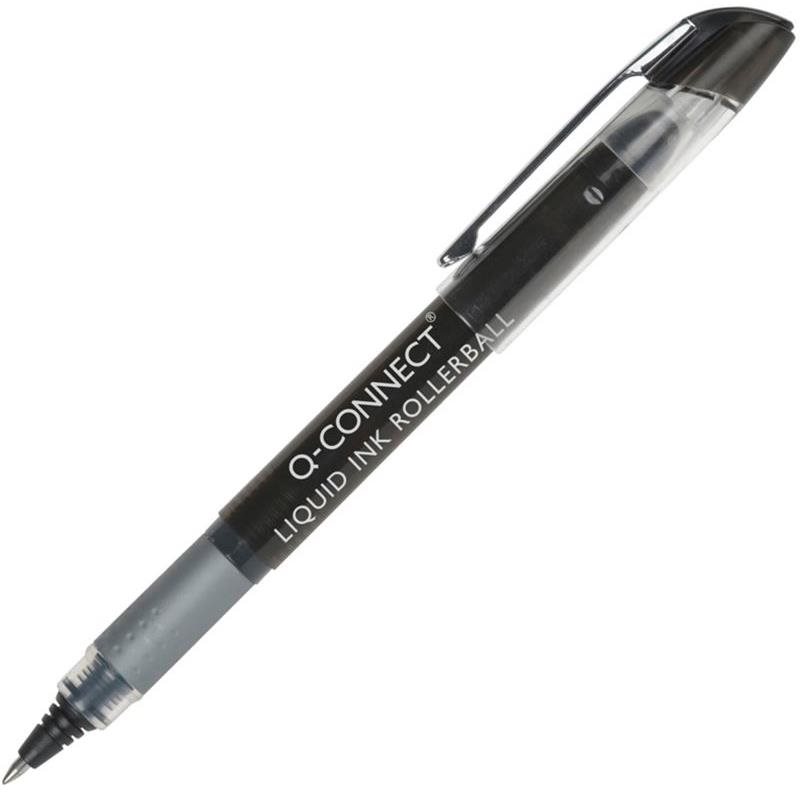 Q-CONNECT Rollerball fekete Rollertoll