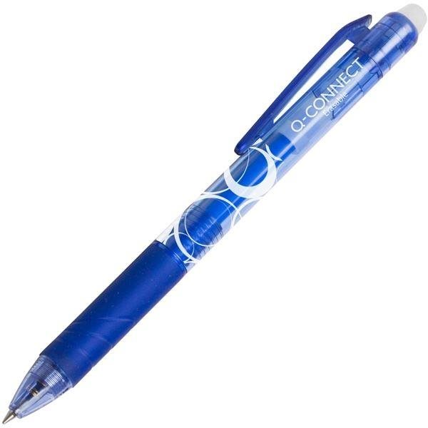 Q-CONNECT Roller, kék, 0,7mm Radírozható toll