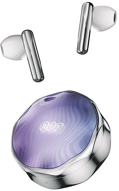 QCY T21 FairyBuds Silver Bezdrôtové slúchadlá