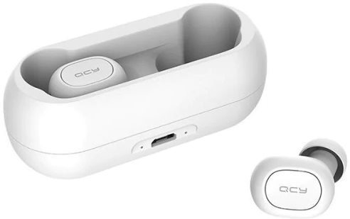 QCY T1C White Bezdrátová sluchátka