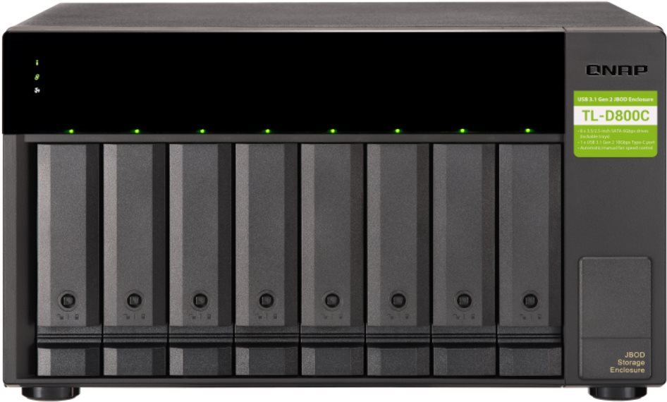 QNAP TL-D800C Erweiterungseinheit für NAS