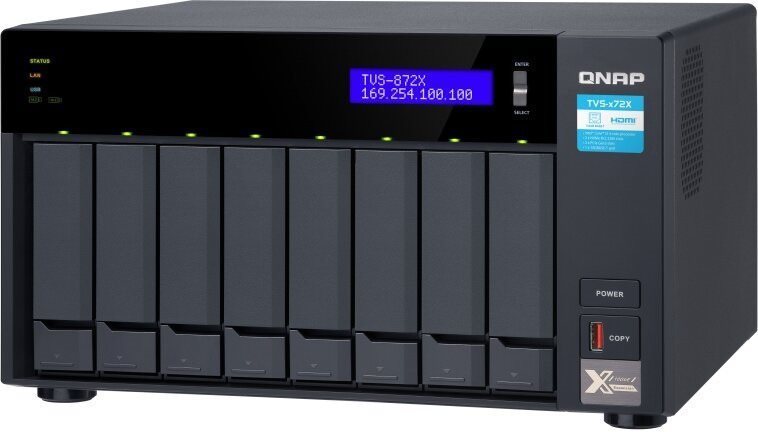 QNAP TVS-872X-i3-8G NAS