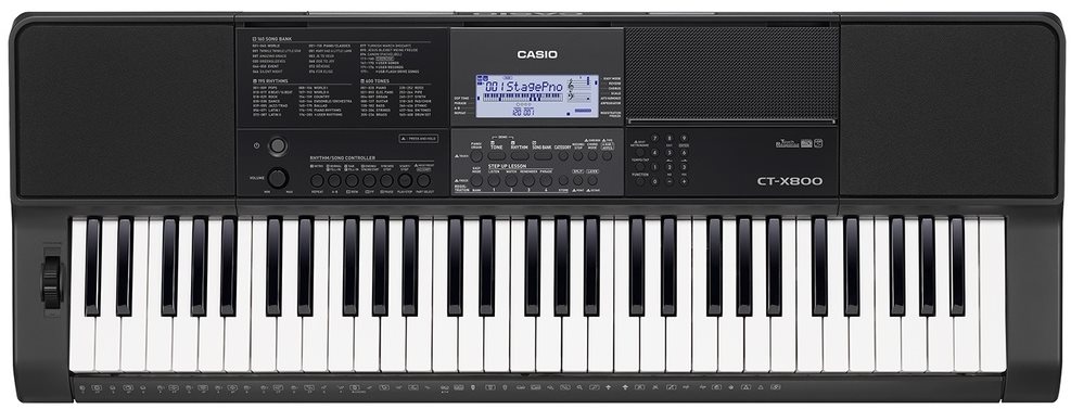 CASIO CT X800 Klávesy