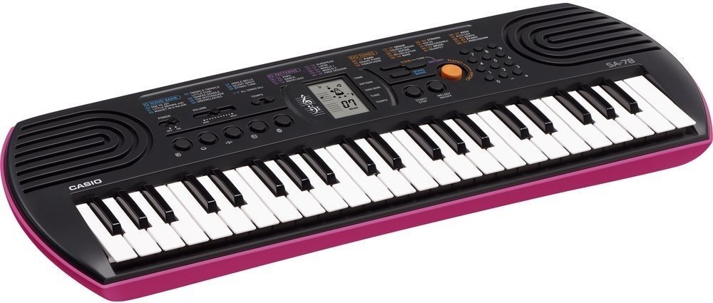 CASIO SA 78 Klávesy