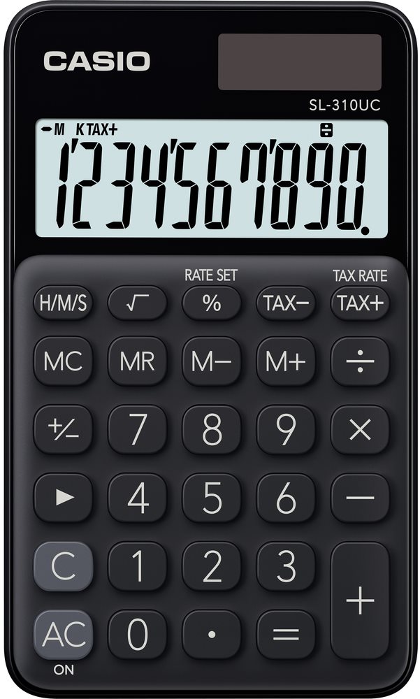 CASIO SL 310 UC čierna Kalkulačka