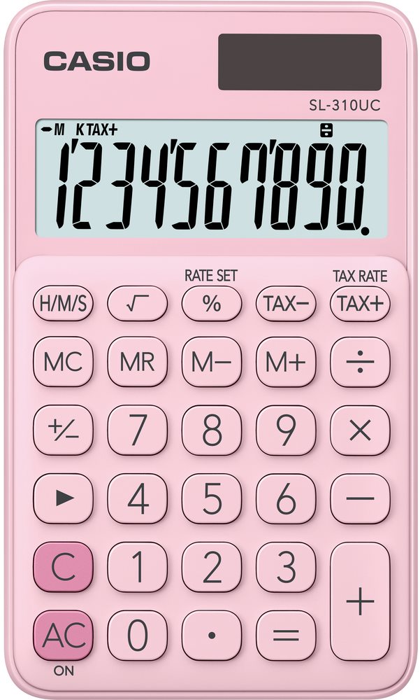CASIO SL 310 UC ružová Kalkulačka