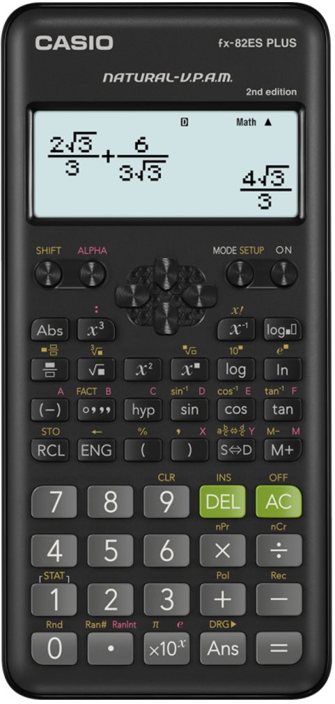 CASIO FX 82 ES PLUS 2E Kalkulačka