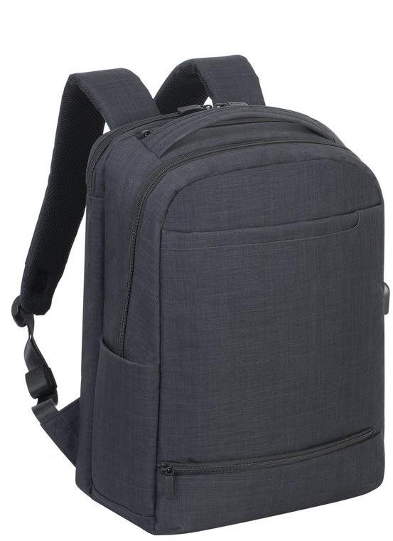 RIVA CASE 8365 Travel 17,3" - schwarz Laptop-Rucksack