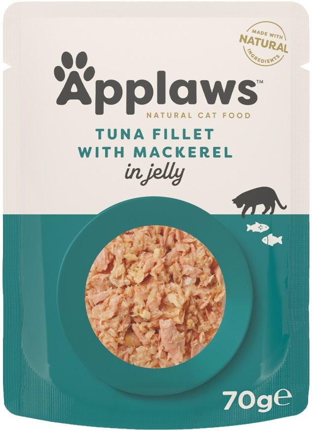 Applaws kapsička Cat Jelly Tuniak s Makrelou 70 g Kapsička pre mačky