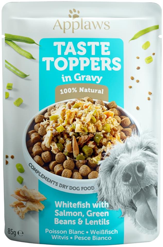 Applaws kapsička Dog Taste Toppers Omáčka Biela ryba s lososom 85 g...