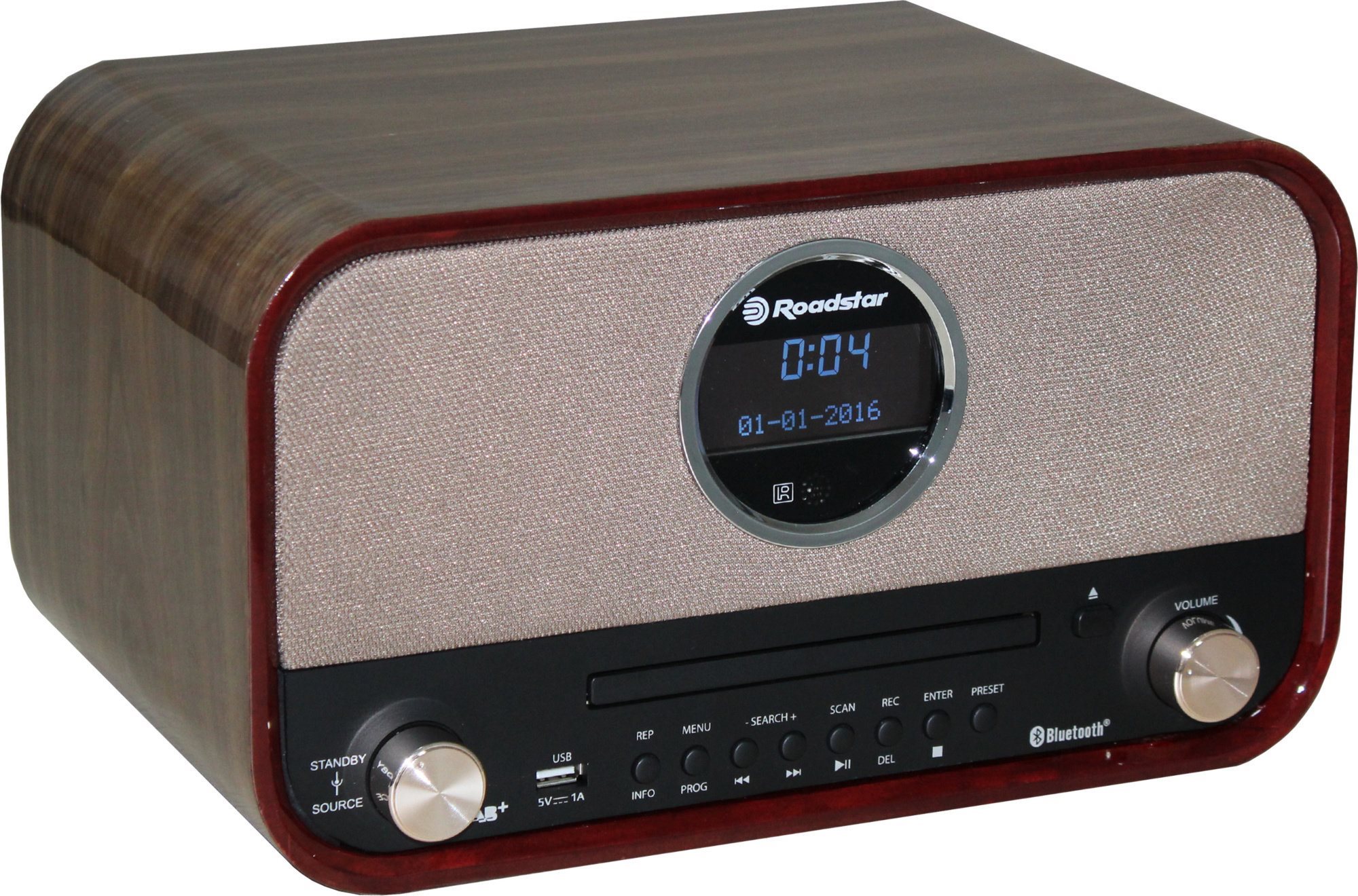 Roadstar HRA-1782 D + BT Rádio