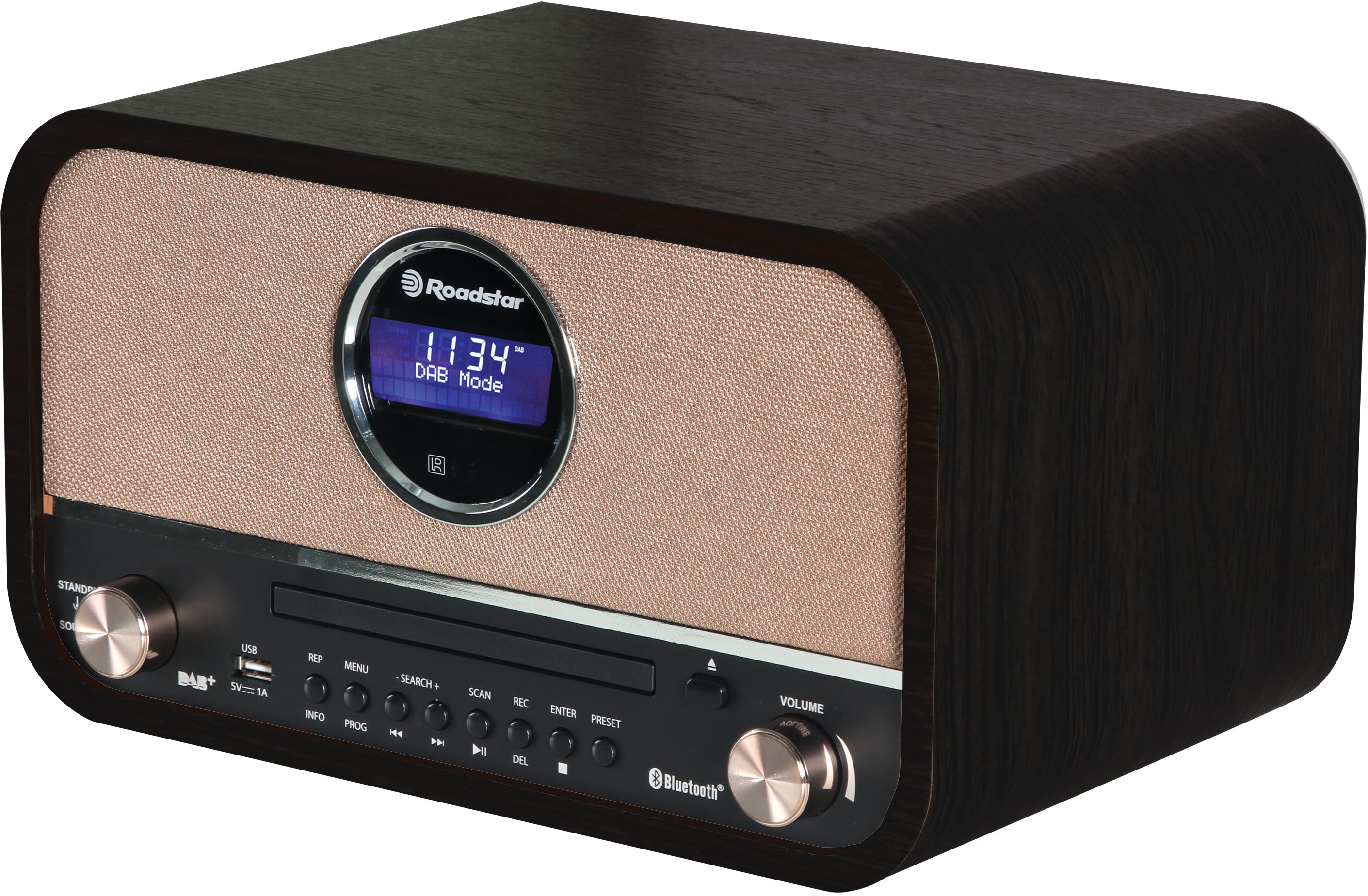 Roadstar HRA-1782N D + BK Rádio