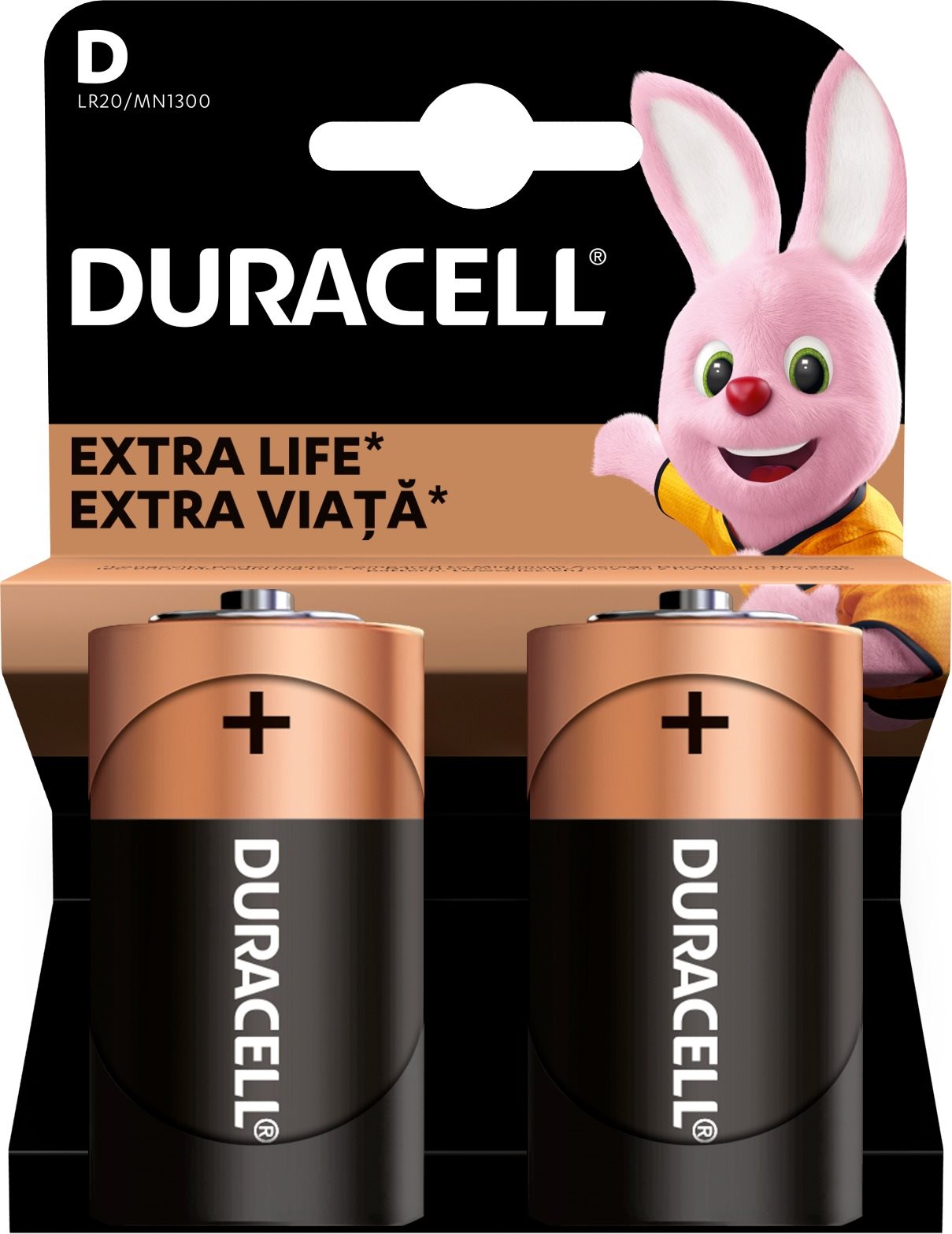 Duracell Basic alkáli elem 2 db (D) Eldobható elem