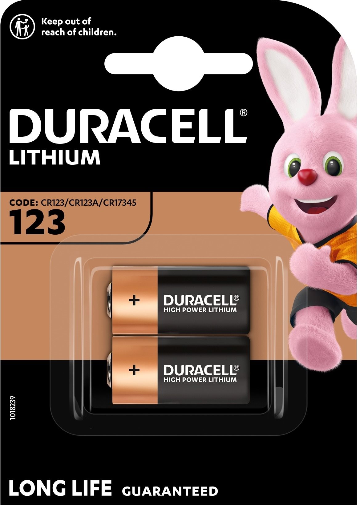 Duracell Ultra lítiová batéria CR123A Jednorazová batéria