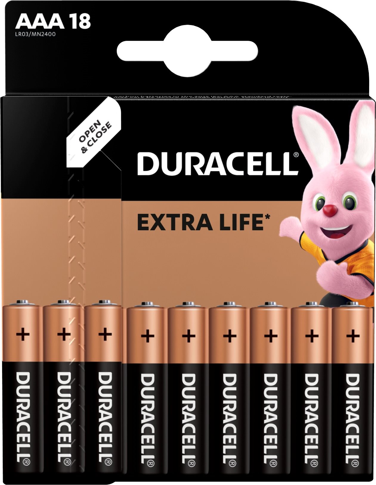 Duracell Basic alkalická batéria 18 ks (AAA) Jednorazová batéria