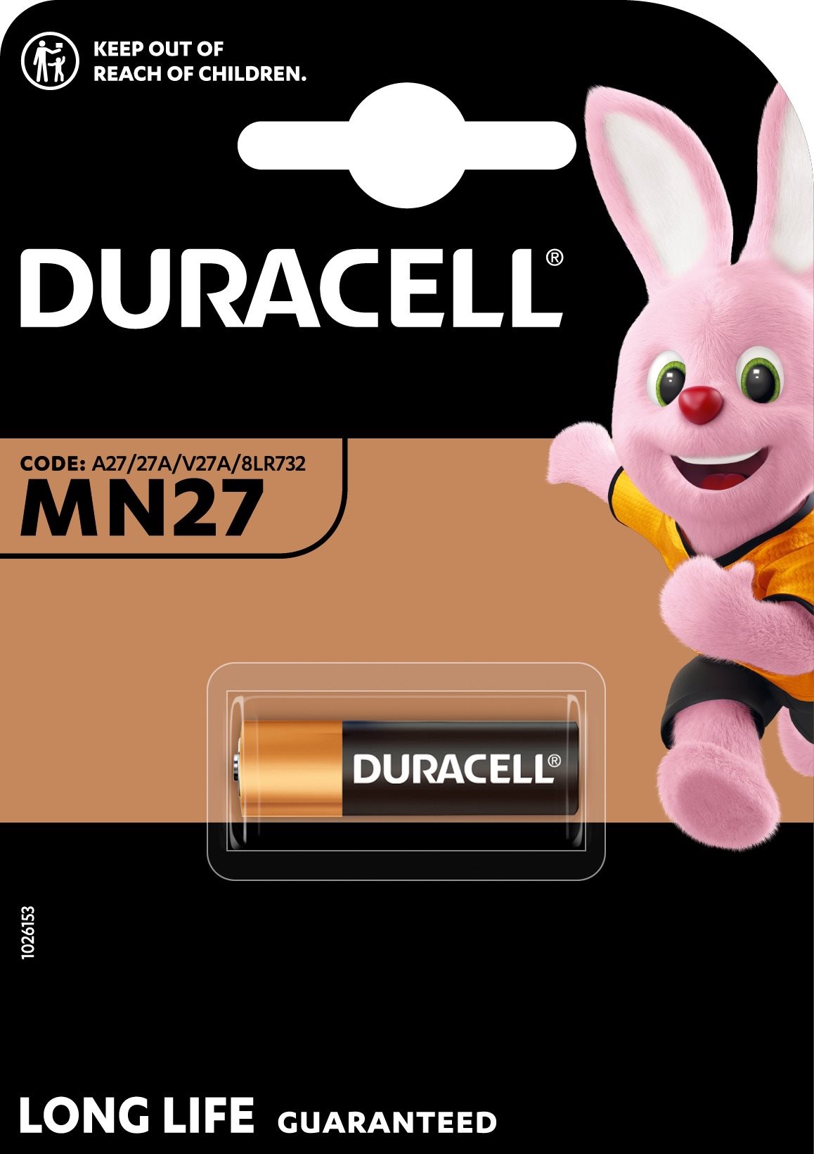 Duracell Špeciálna alkalická batéria MN27 Jednorazová batéria