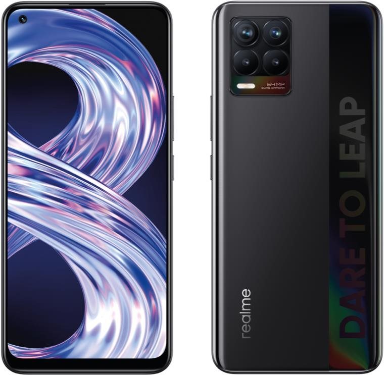Realme 8 DualSIM 6GB/128GB Black Mobile Phone
