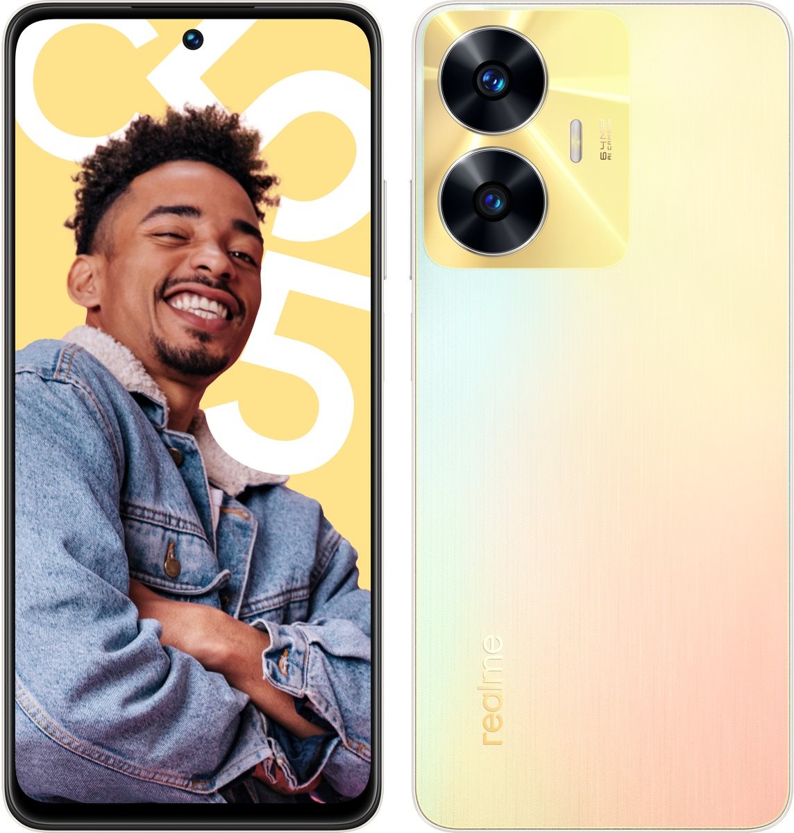 Realme C55 6 GB/128 GB arany Mobiltelefon