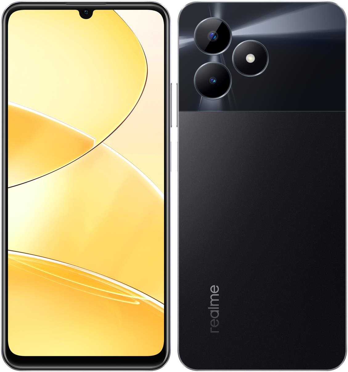 Realme C51 4GB / 128GB - fekete Mobiltelefon