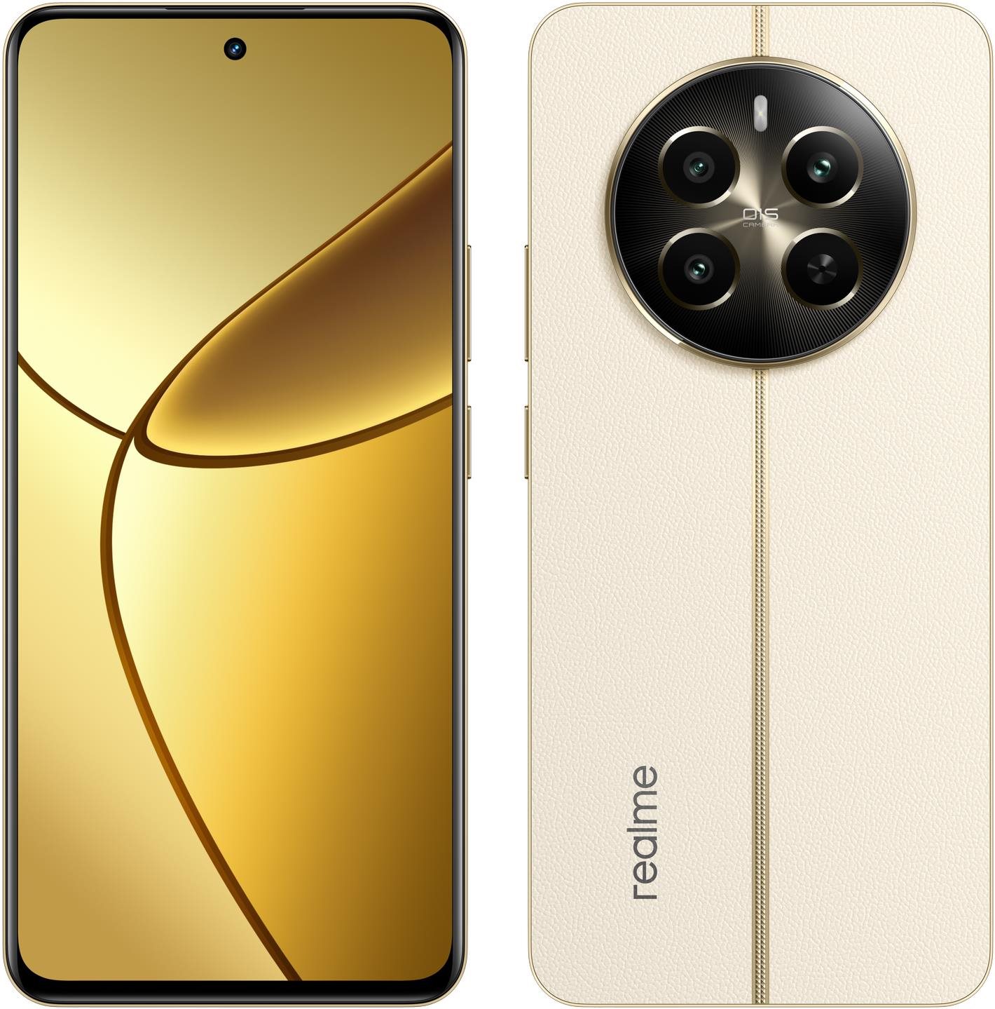 Realme 12+ 5G 12 GB/512 GB Navigator Beige Mobiltelefon