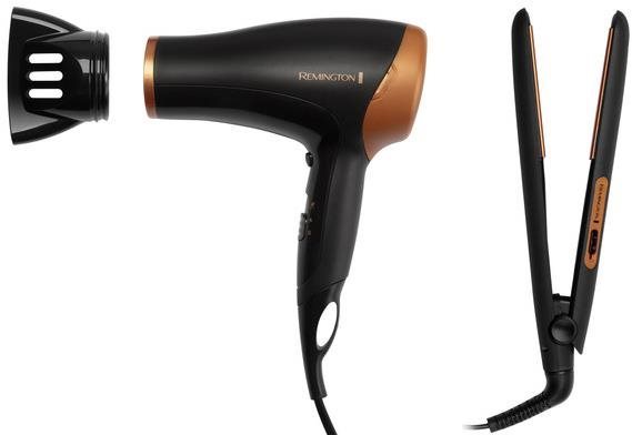 Remington D3012GP D3010+S1450 Gift Set Blk/Br Hajszárító