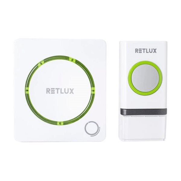 RETLUX RDB 110 Türklingel 230V+bat. Taste Klingel