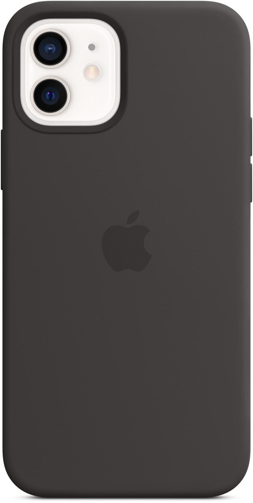 Apple iPhone 12 und 12 Pro Silikonhülle mit MagSafe Black Handyhülle