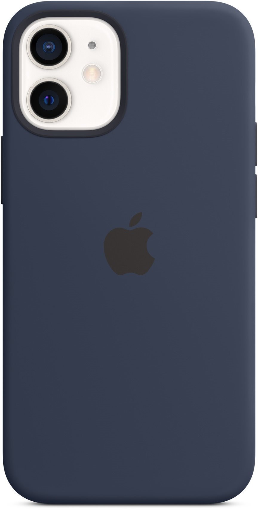 Apple iPhone 12 Mini Silicone Case with MagSafe, Navy Blue Phone...