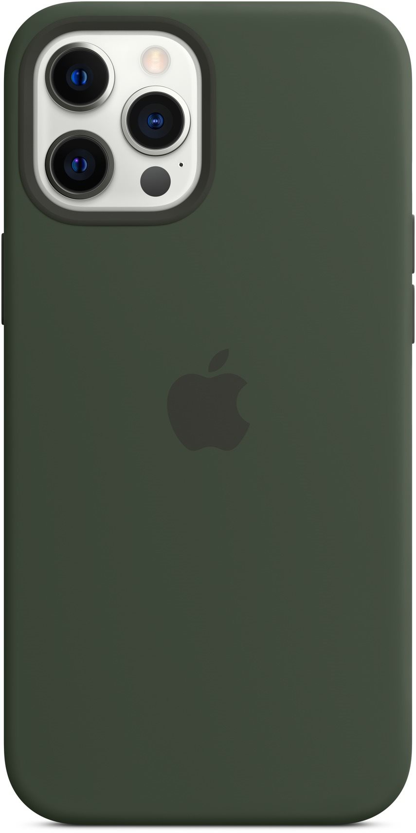 Apple iPhone 12 Pro Max Silicone Case with MagSafe, Cypriot Green...