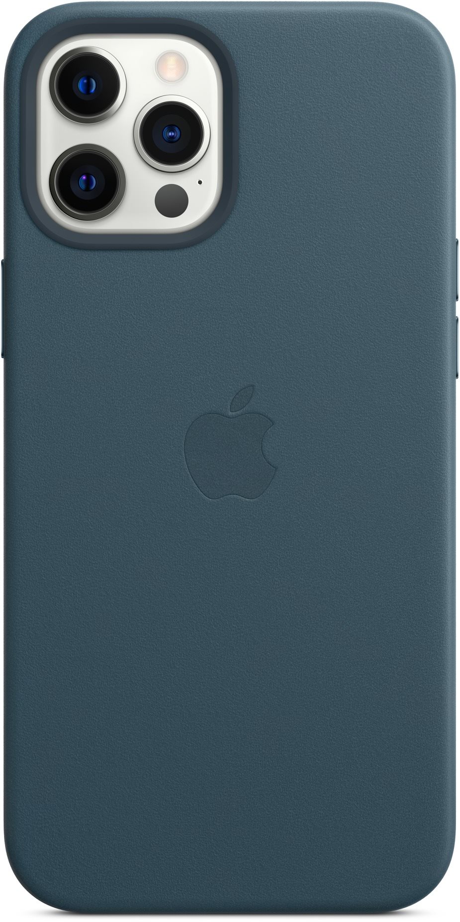 Apple iPhone 12 Pro Max Leather Case with MagSafe, Baltic Blue...
