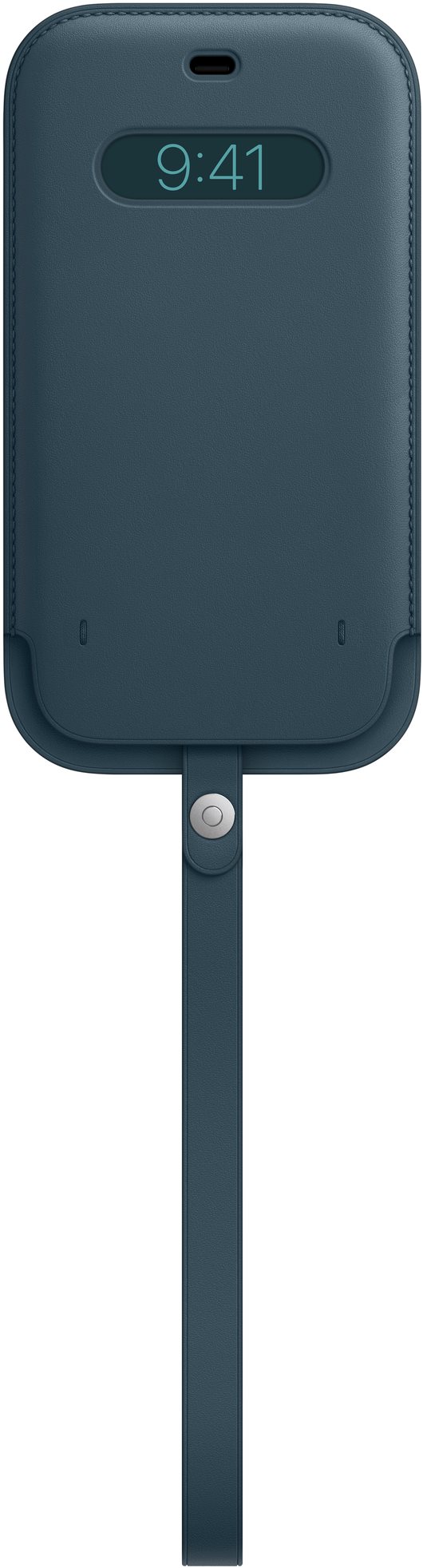 Apple iPhone 12 Pro Max balti kék bőr MagSafe tok Mobiltelefon tok