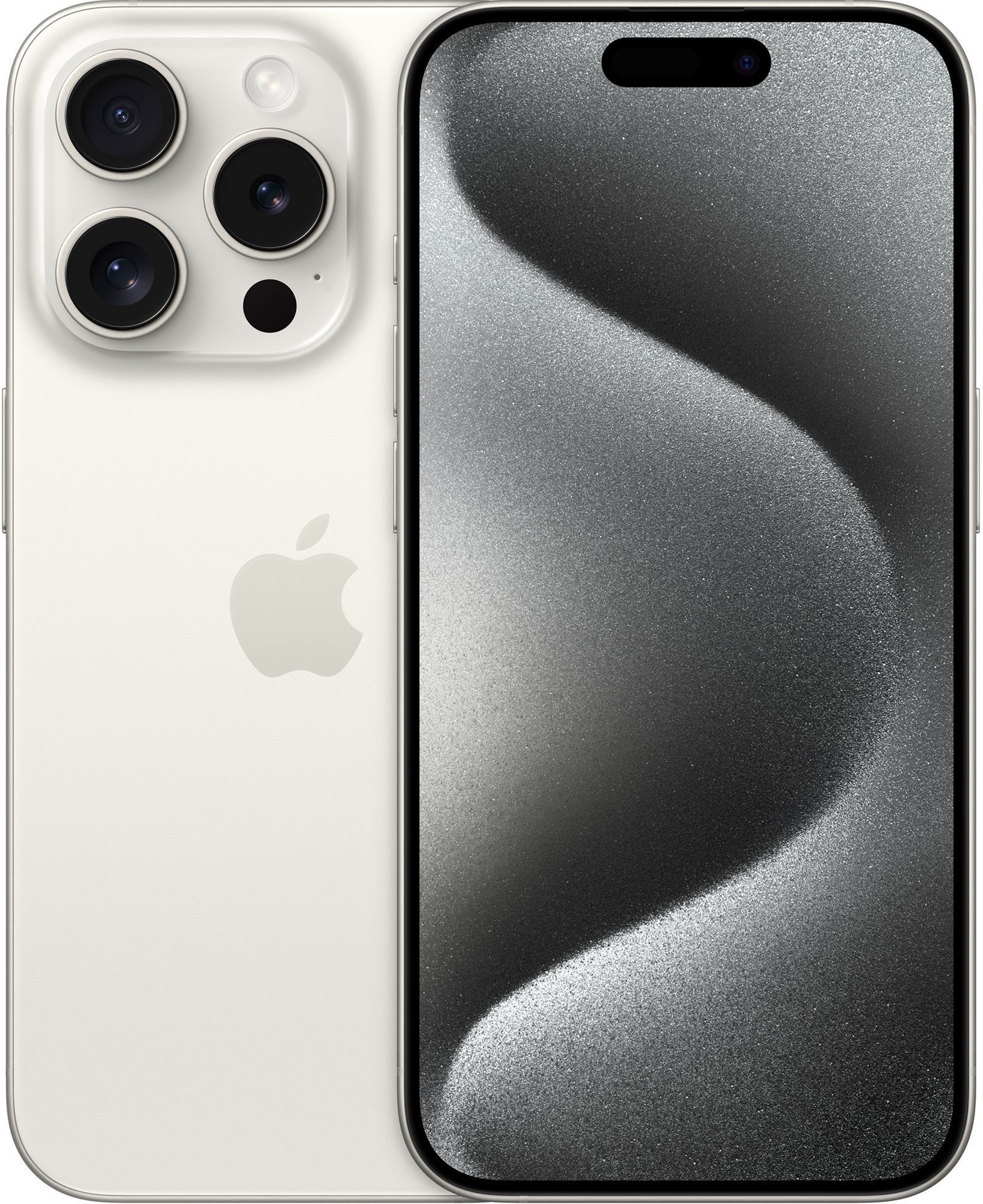 iPhone 15 Pro 128 GB fehér titán Mobiltelefon