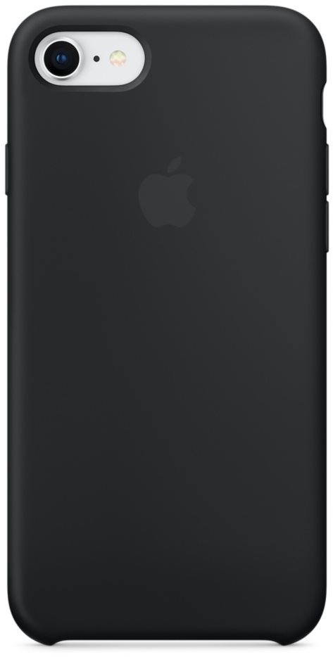 Apple iPhone 8/7 Coque en silicone noir Coque de téléphone portable