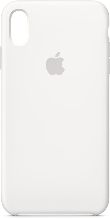 iPhone XS Max Silicone Cover White Phone Cover