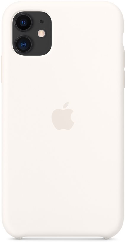 Apple iPhone 11 Silicone Case white Phone Cover