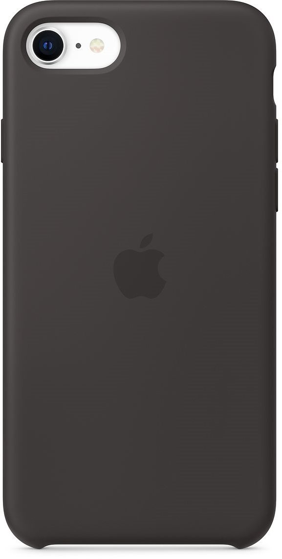Apple iPhone SE 2020/ 2022 Silicone Case, Black Phone Cover