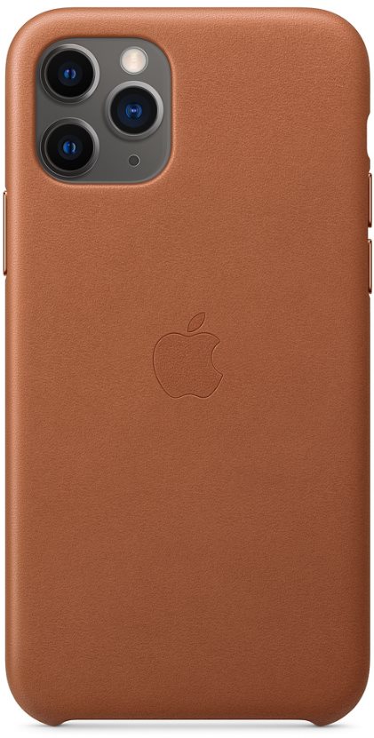 Apple iPhone 11 Pro Coque en cuir Havane Coque de téléphone portable
