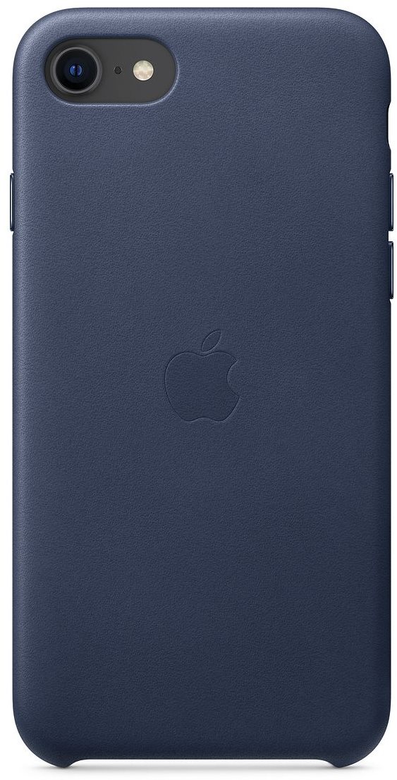 Apple iPhone SE 2020/ 2022 Coque en cuir bleu nuit Coque de...