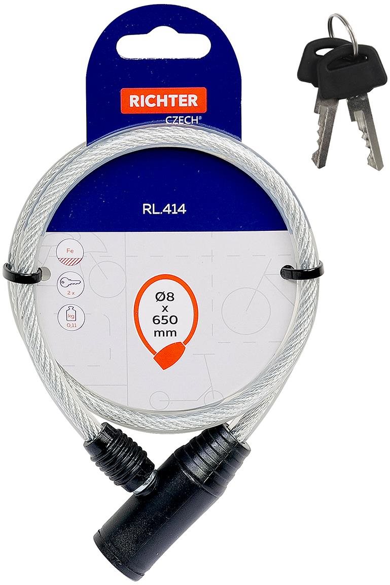 Richter Czech RL.414.8x650.CIR Zámok na bicykel