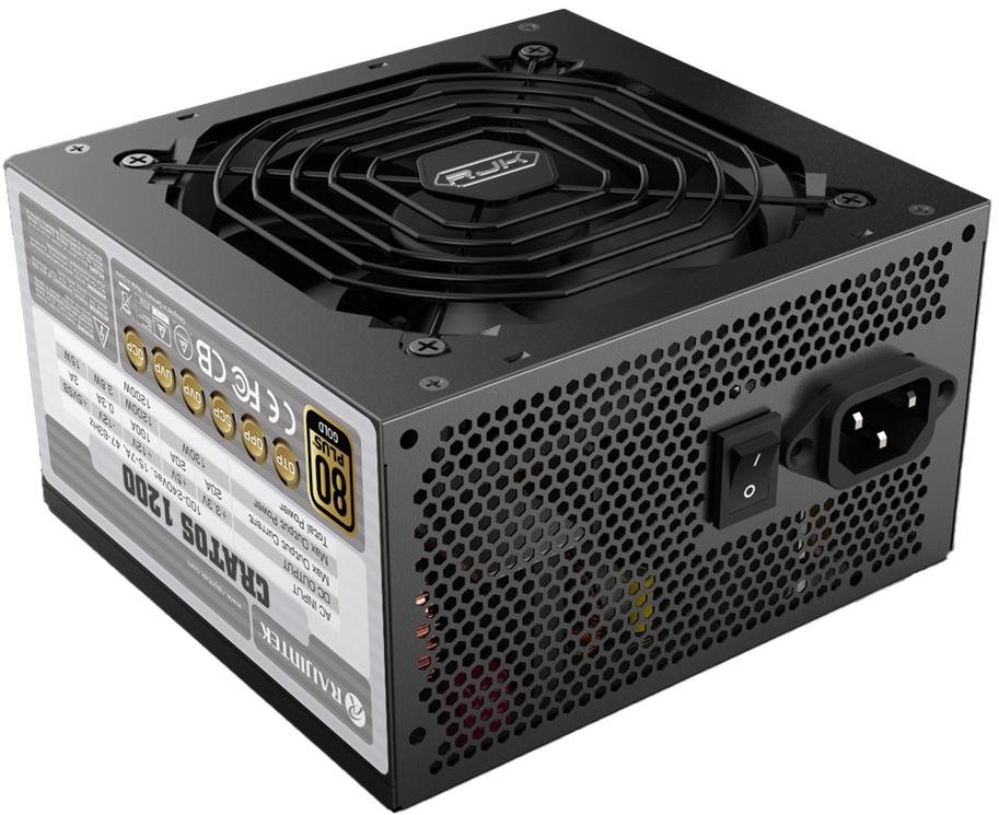 Raijintek CRATOS 1200 BLACK PC-Netzteil