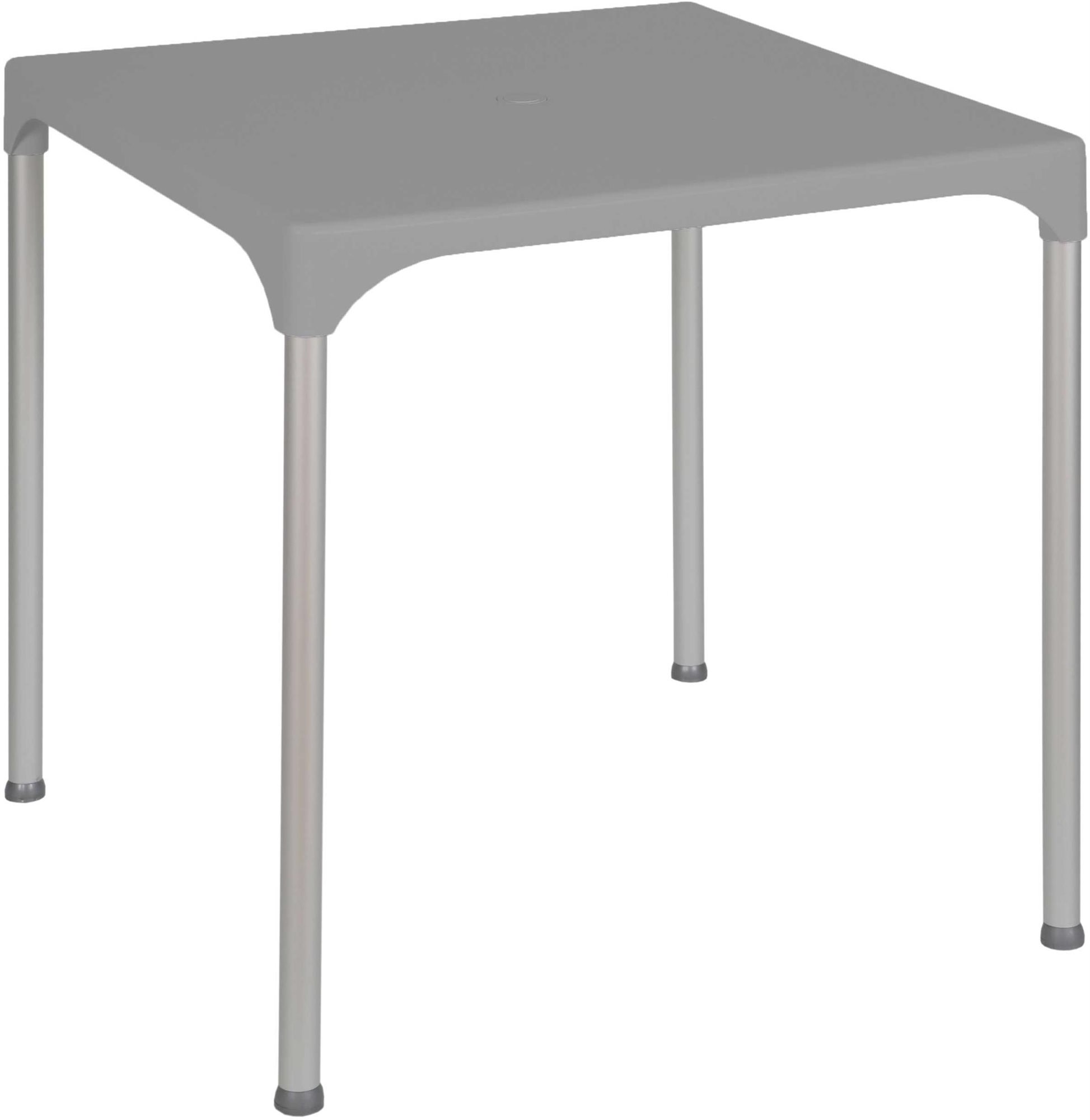 ROJAPLAST Stôl záhradný PRIME, sivý 70 cm Záhradný stôl