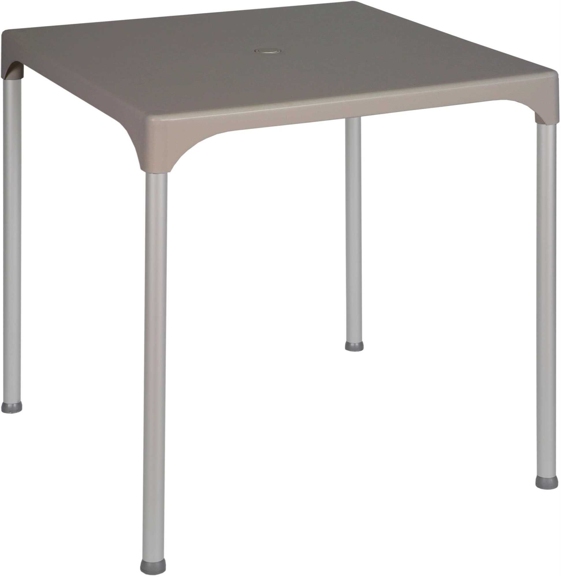 ROJAPLAST Stôl záhradný PRIME, taupe 70 cm Záhradný stôl