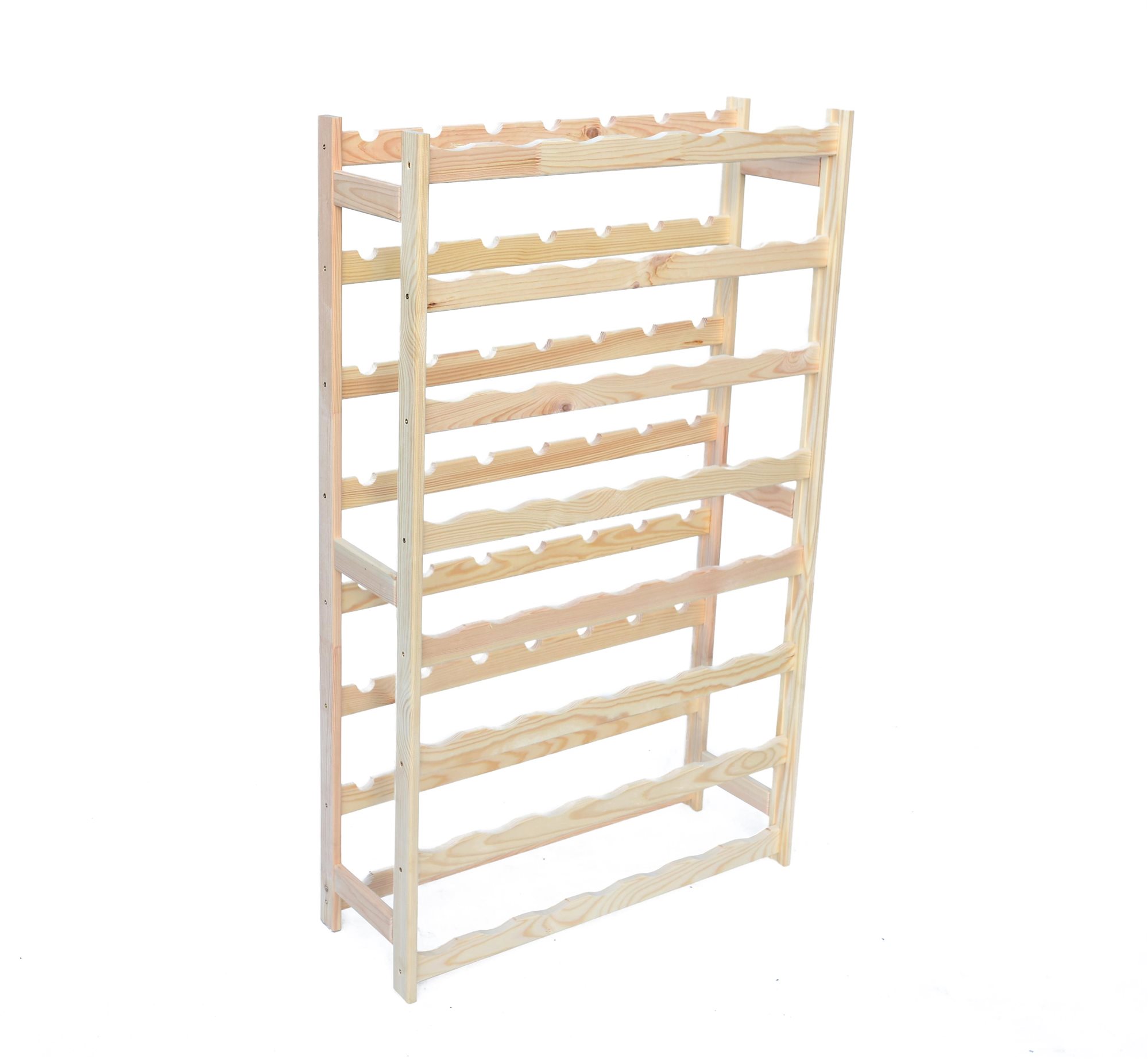ROJAPLAST drevený regál na víno 120 × 62 × 25 cm Regál