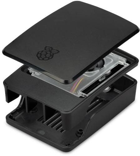 Raspberry Pi 5 case Original fekete Mini számítógép tok