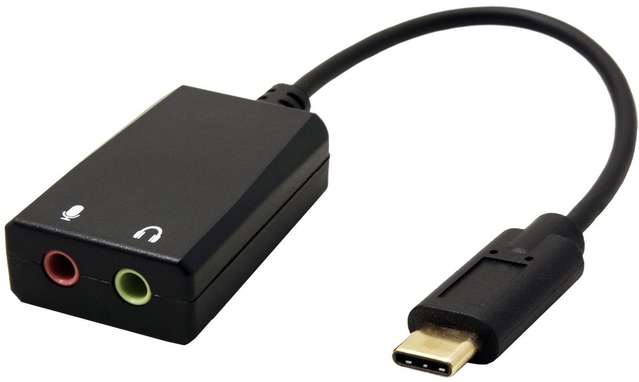 OEM Adapter USB C (M) - 2x Buchse 3,5F Adapter