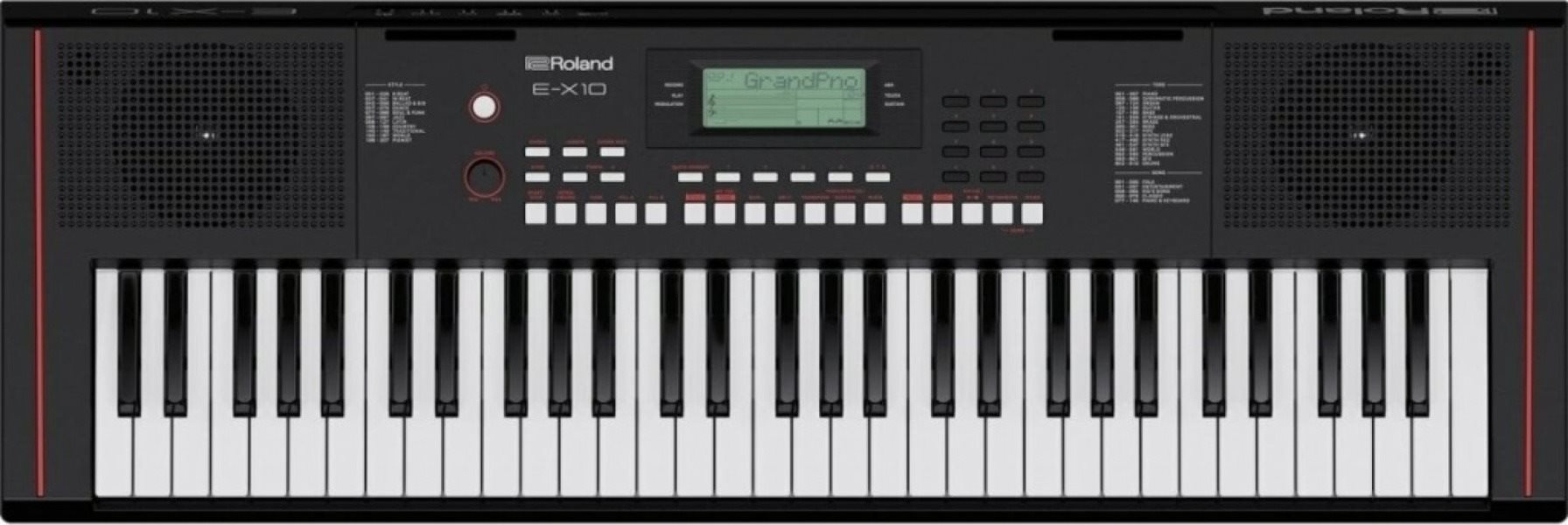 Roland E-X10 Klávesy